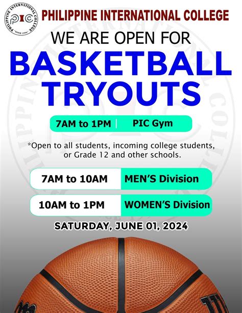 university basketball tryouts philippines 2024
